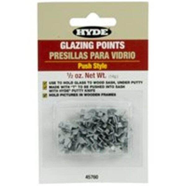 Hyde Hyde Tools 45760 Glazier Push Points 6475404 Zoro